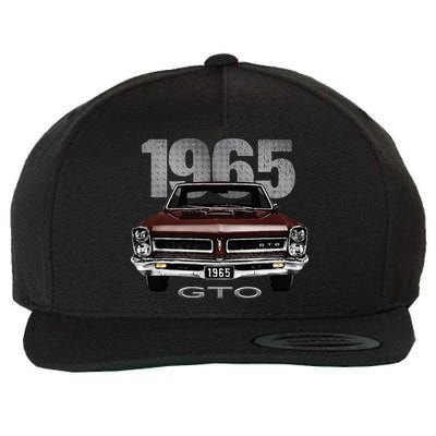 1965 Gto Vintage Cars Classic Wool Snapback Cap