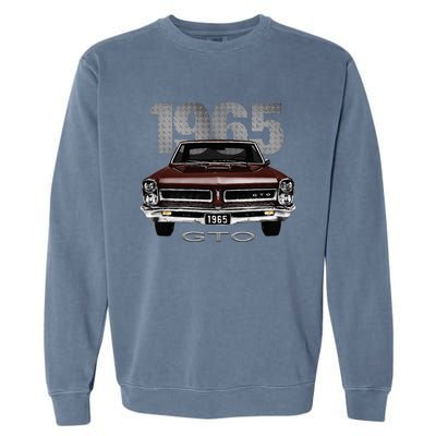 1965 Gto Vintage Cars Classic Garment-Dyed Sweatshirt