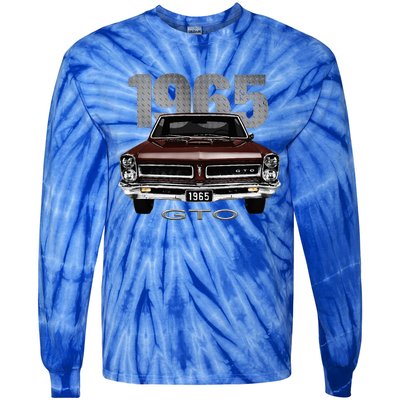 1965 Gto Vintage Cars Classic Tie-Dye Long Sleeve Shirt