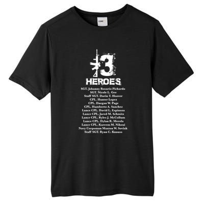 13 Heroes 08cool Gift26cool Gift2021 Never Forget Honor Fallen Soldiers Gift Tall Fusion ChromaSoft Performance T-Shirt