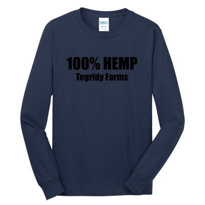 100% Hemp Tall Long Sleeve T-Shirt