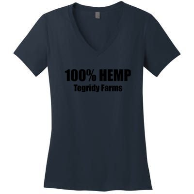 100% Hemp Women's V-Neck T-Shirt