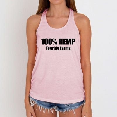 100% Hemp Women's Knotted Racerback Tank