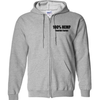 100% Hemp Full Zip Hoodie