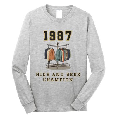 1987 Hide And Seek Champion Bigfoot Long Sleeve Shirt