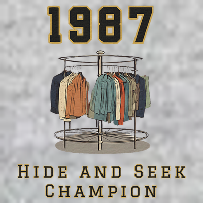 1987 Hide And Seek Champion Bigfoot T-Shirt