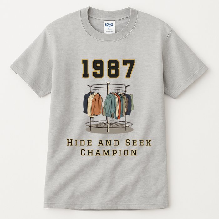 1987 Hide And Seek Champion Bigfoot Tall T-Shirt