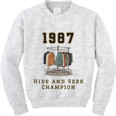 1987 Hide And Seek Champion Bigfoot Kids Sweatshirt
