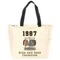 1987 Hide And Seek Champion Bigfoot Zip Tote Bag
