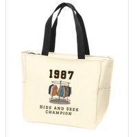 1987 Hide And Seek Champion Bigfoot Zip Tote Bag