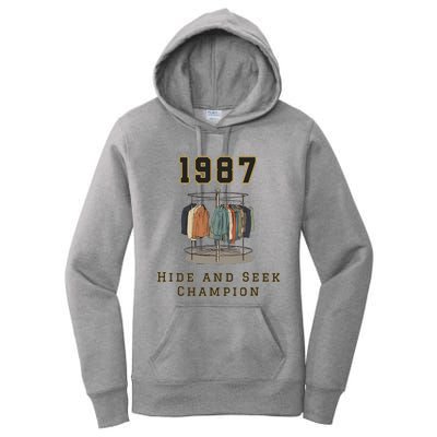 1987 Hide And Seek Champion Bigfoot Women's Pullover Hoodie