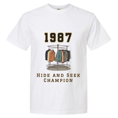 1987 Hide And Seek Champion Bigfoot Garment-Dyed Heavyweight T-Shirt