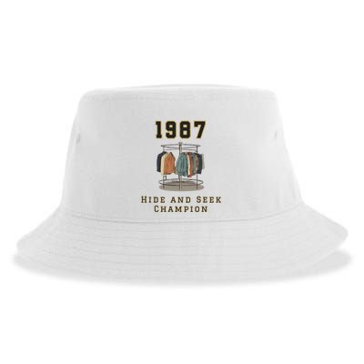 1987 Hide And Seek Champion Bigfoot Sustainable Bucket Hat