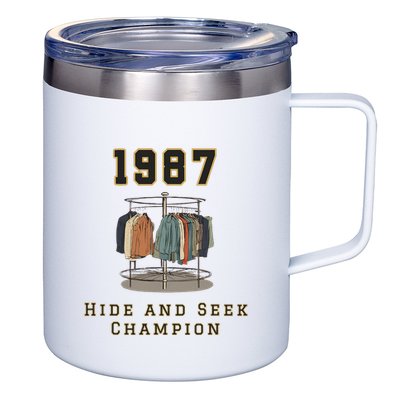 1987 Hide And Seek Champion Bigfoot 12oz Stainless Steel Coffee Mug