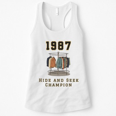 1987 Hide And Seek Champion Bigfoot Womens Tank Top