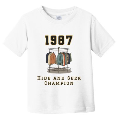 1987 Hide And Seek Champion Bigfoot Toddler T-Shirt