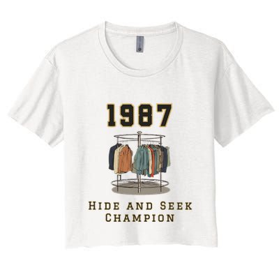 1987 Hide And Seek Champion Bigfoot Crop Top
