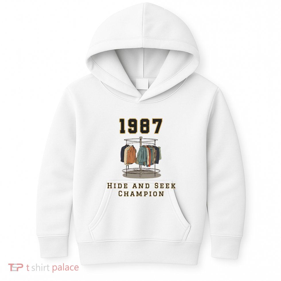 1987 Hide And Seek Champion Bigfoot Kids Hoodie