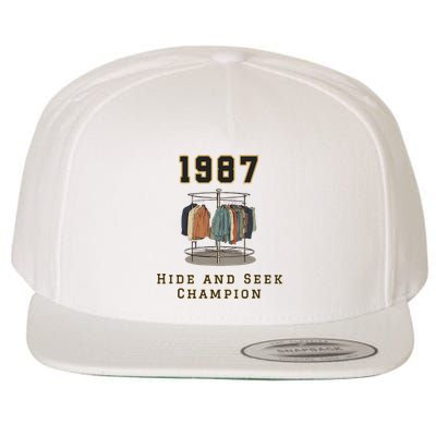1987 Hide And Seek Champion Bigfoot Wool Snapback Cap
