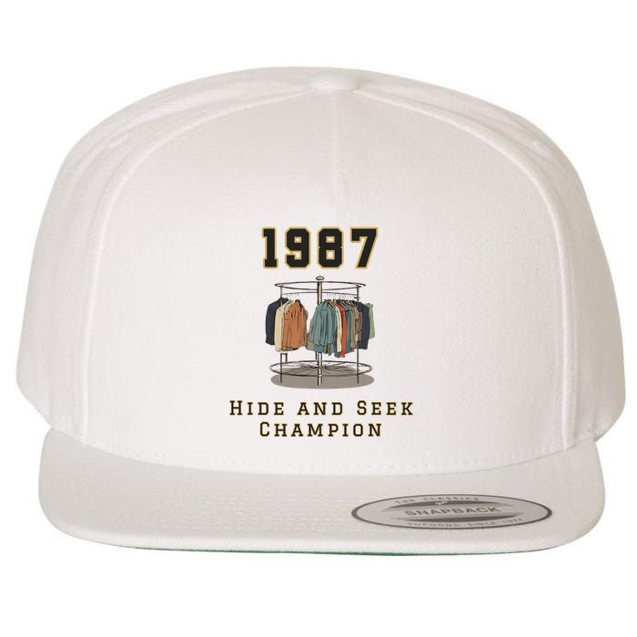1987 Hide And Seek Champion Bigfoot Wool Snapback Cap