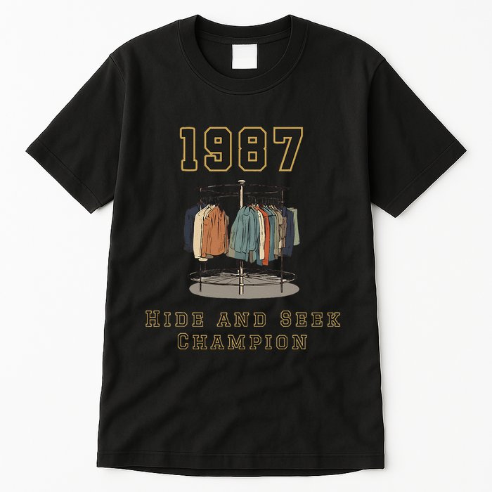 1987 Hide And Seek Champion Tall T-Shirt