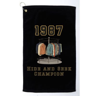 1987 Hide And Seek Champion Golf Towel