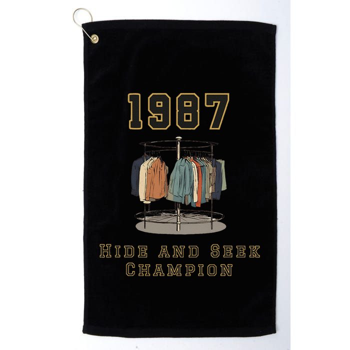 1987 Hide And Seek Champion Golf Towel