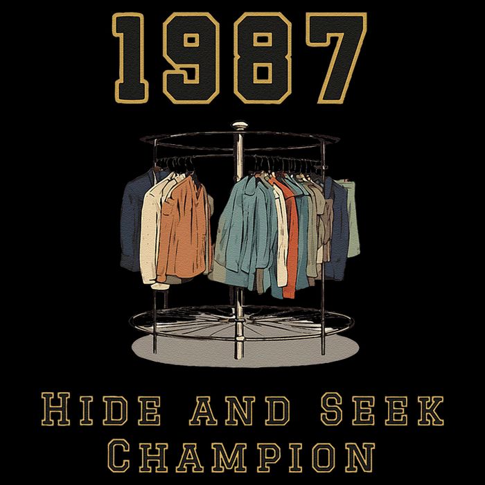 1987 Hide And Seek Champion Cropped Pullover Crew