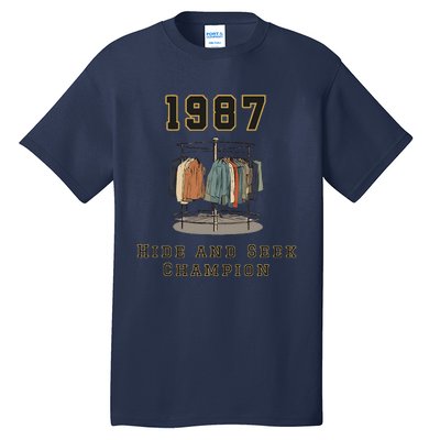 1987 Hide And Seek Champion Tall T-Shirt