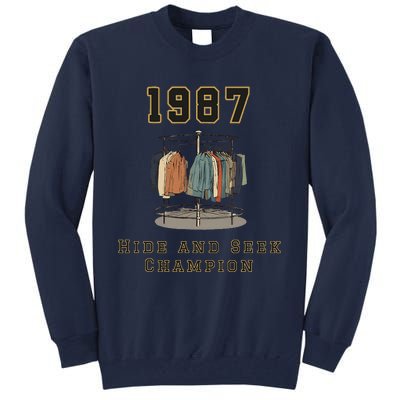 1987 Hide And Seek Champion Tall Sweatshirt