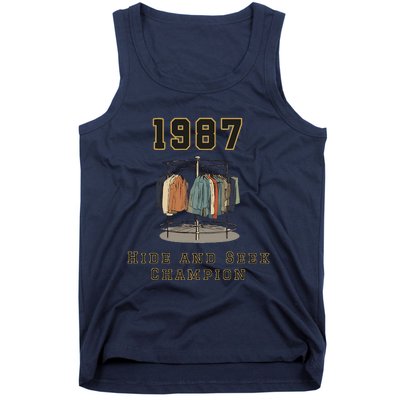 1987 Hide And Seek Champion Tank Top