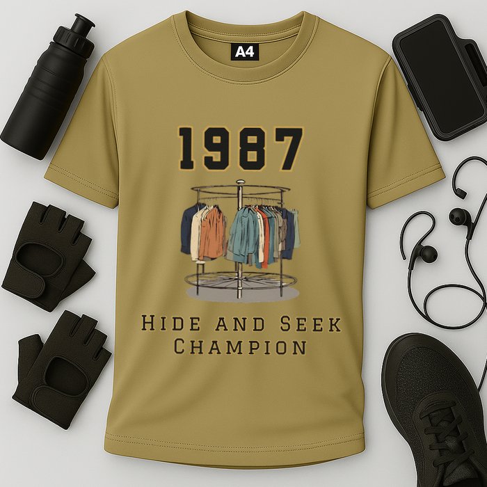 1987 Hide And Seek Champion Performance Shirt