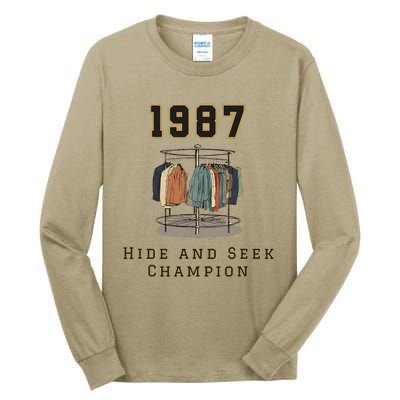 1987 Hide And Seek Champion Tall Long Sleeve T-Shirt