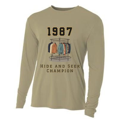 1987 Hide And Seek Champion Cooling Performance Long Sleeve Crew