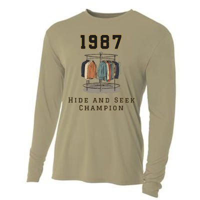 1987 Hide And Seek Champion Cooling Performance Long Sleeve Crew