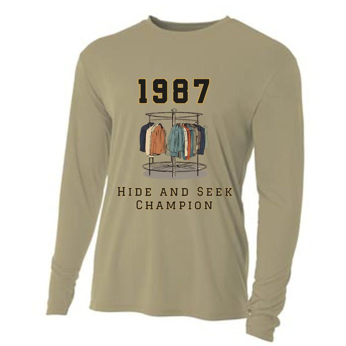 1987 Hide And Seek Champion Cooling Performance Long Sleeve Crew