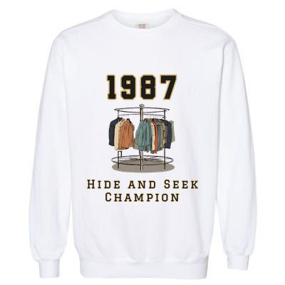 1987 Hide And Seek Champion Garment-Dyed Sweatshirt