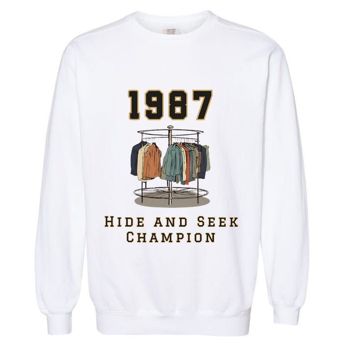 1987 Hide And Seek Champion Garment-Dyed Sweatshirt