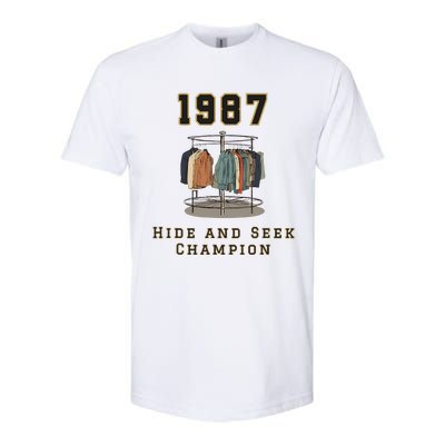 1987 Hide And Seek Champion Softstyle CVC T-Shirt