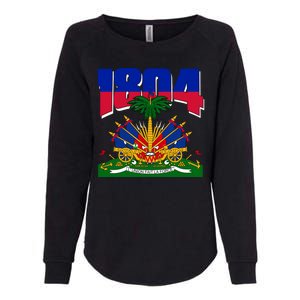 1804 Haiti Haitian Independence Womens California Wash Sweatshirt