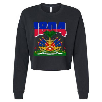 1804 Haiti Haitian Independence Cropped Pullover Crew