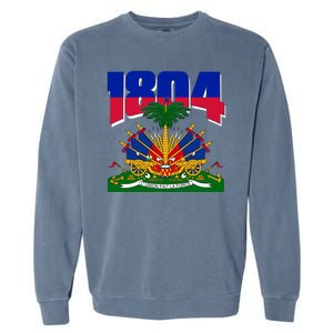 1804 Haiti Haitian Independence Garment-Dyed Sweatshirt