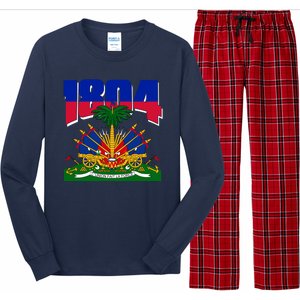 1804 Haiti Haitian Independence Long Sleeve Pajama Set