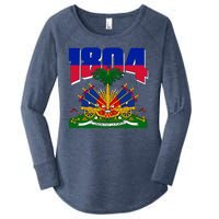 1804 Haiti Haitian Independence Women's Perfect Tri Tunic Long Sleeve Shirt