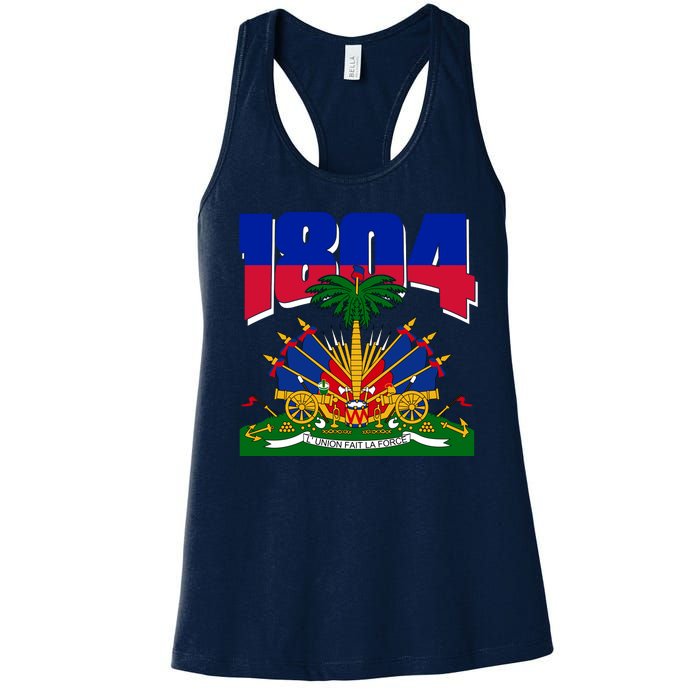 1804 Haiti Haitian Independence Women's Racerback Tank