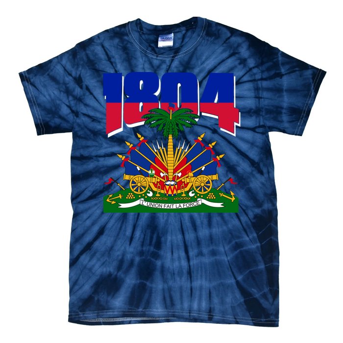 1804 Haiti Haitian Independence Tie-Dye T-Shirt