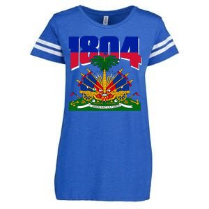 1804 Haiti Haitian Independence Enza Ladies Jersey Football T-Shirt