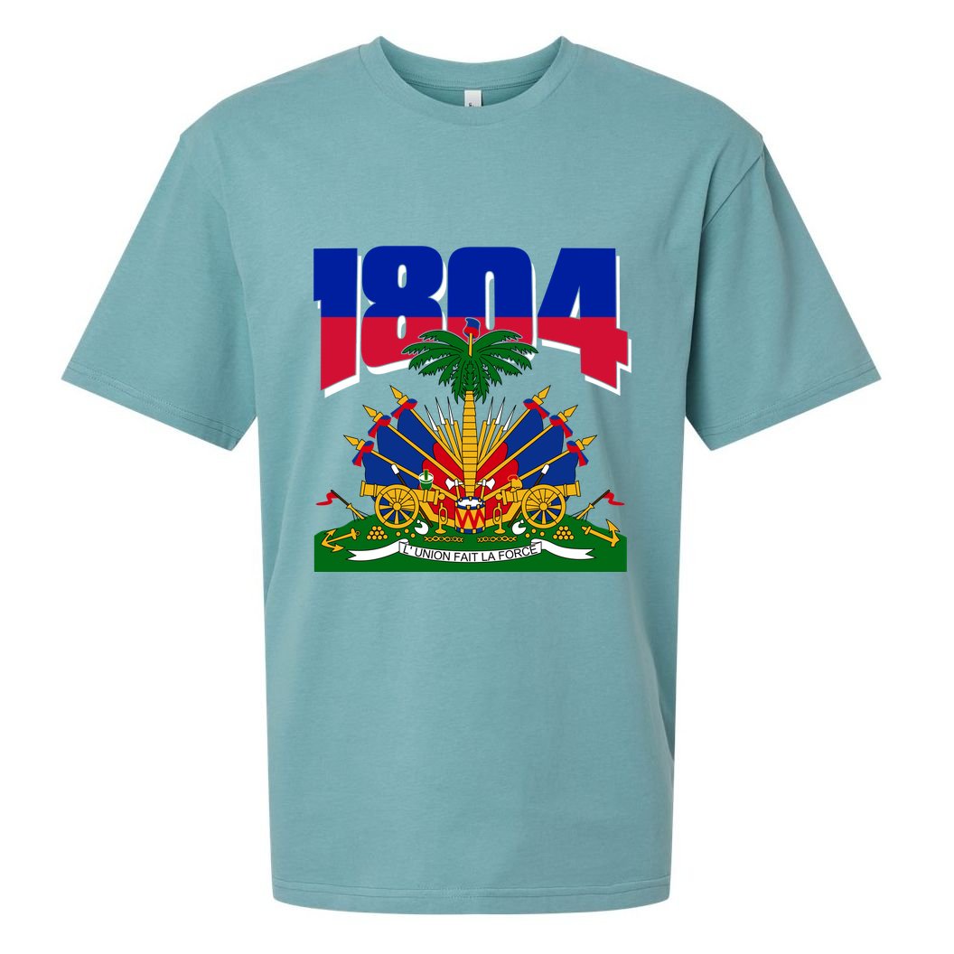 1804 Haiti Haitian Independence Sueded Cloud Jersey T-Shirt
