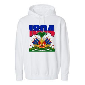 1804 Haiti Haitian Independence Garment-Dyed Fleece Hoodie