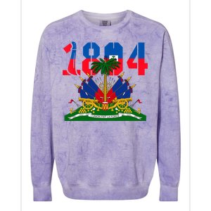 1804 Haiti Haitian Flag Day Independence Colorblast Crewneck Sweatshirt